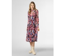Kleid  Mesh pink gemustert