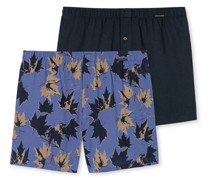 Boxer   Jersey anthrazit bedruckt