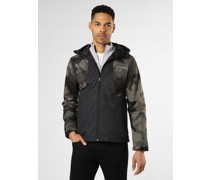 Jacke  schwarz gemustert