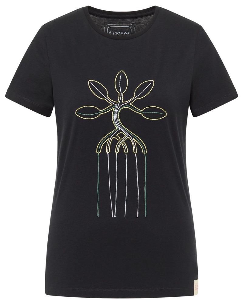 SOMWR Damen T-Shirt Baumwolle