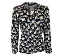 Bluse  Viskose  gemustert