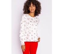 Pyjamaoberteil   Jersey  bedruckt