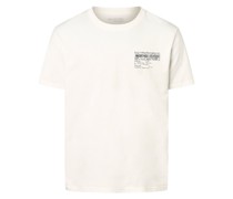 T-Shirt  Baumwolle ecru bedruckt