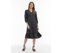 Midikleid mit Blumenprint