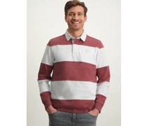 Rugbyshirt  Baumwolle  gestreift