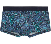 Trunk   Jersey blau gemustert