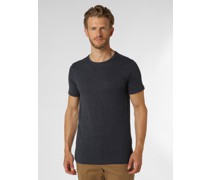 T-Shirt  Jersey marine meliert