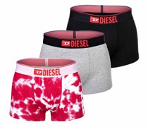 Boxershort 3er Pack  Baumwolle  gemustert