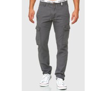Leinenhose Cargo  Baumwolle