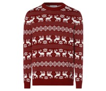 Pullover  Baumwolle  gemustert
