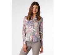 Bluse  Baumwolle rosa gemustert