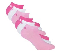 Socken 6er Pack  Baumwolle pink