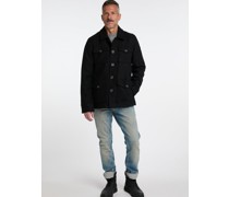 Übergangsjacke aus Wollgemisch