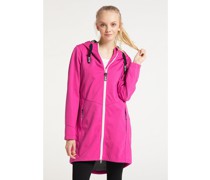 Funktionsmantel  pink meliert