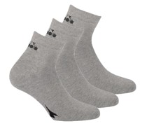 Socken 3er Pack Damen Baumwolle  gemustert