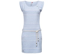 Sommerkleid  Baumwolle hell gestreift