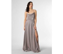 Abendkleid  rosenholz gemustert