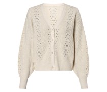 Strickjacke  Grobstrick sand
