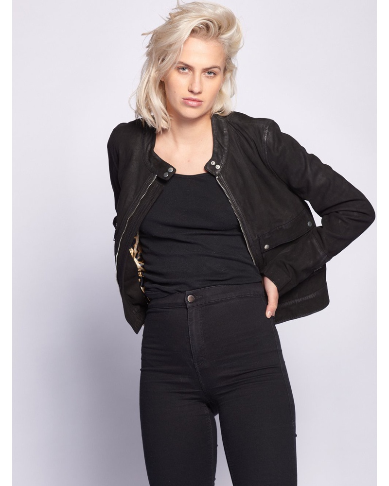 Maze Damen Lederjacke