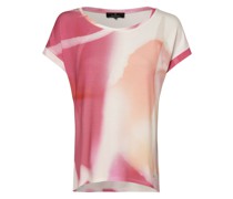 T-Shirt  Viskose fuchsia gemustert