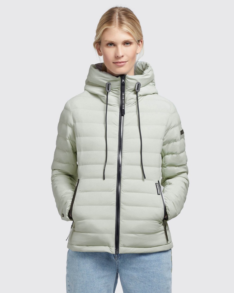 khujo Damen Jacke lind