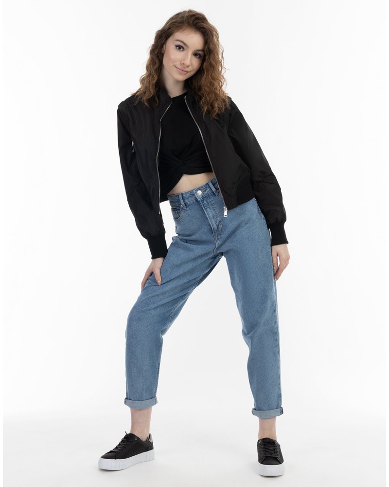 My Mo Damen Blousonjacke