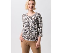 Blusenshirt  Viskose  gemustert
