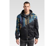Blousonjacke   weiß gemustert