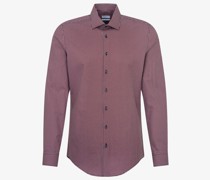 Business Hemd  Slim Fit Baumwolle  bedruckt