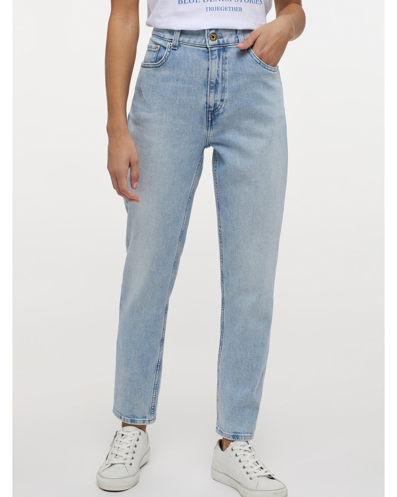 Mustang Damen Jeans Baumwolle light stone