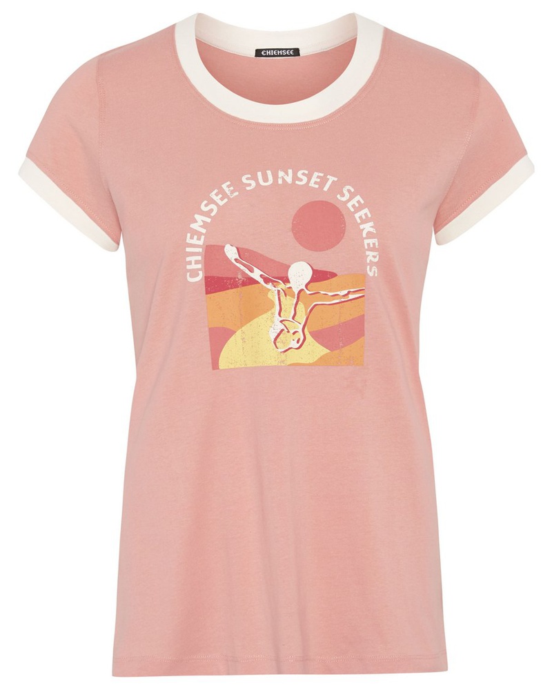 Chiemsee Damen T-Shirt Baumwolle bedruckt