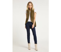 Strickweste  oliv