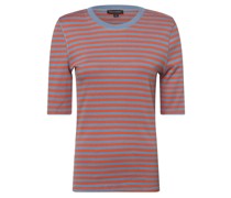 Shirt  Baumwolle blau gestreift