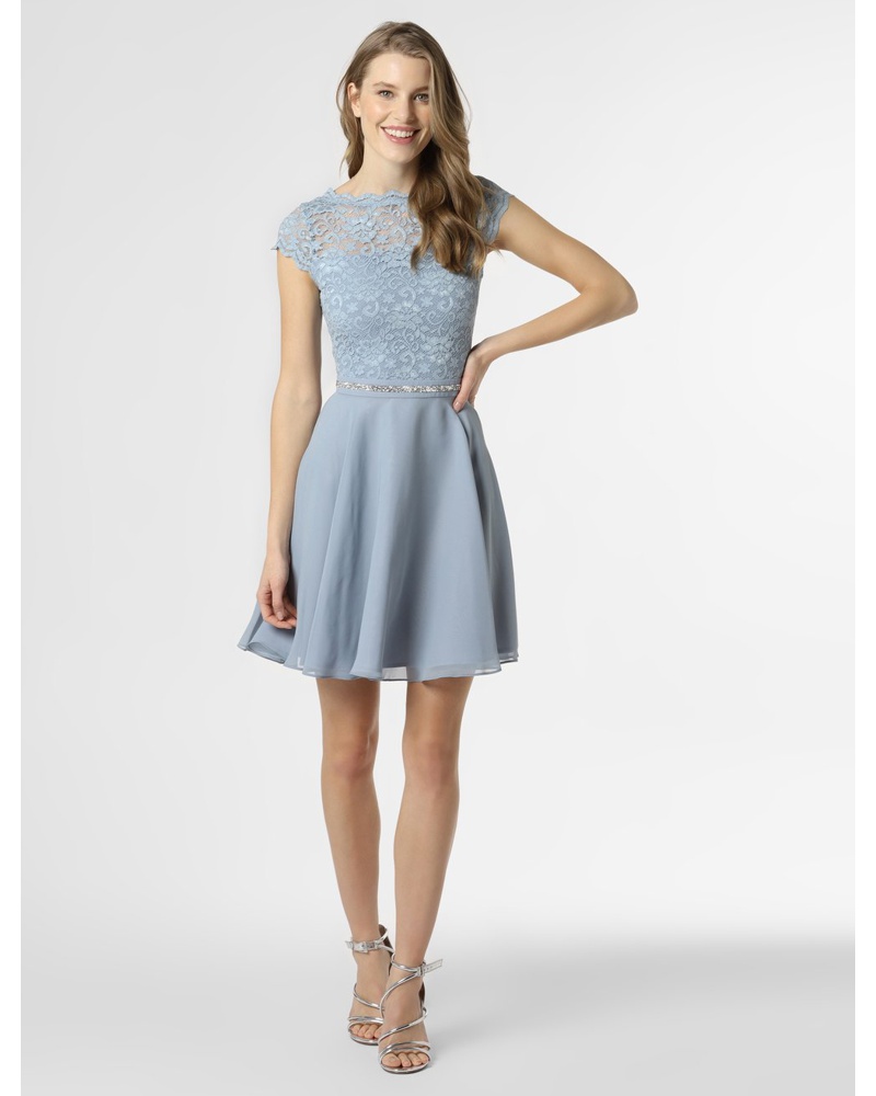 Swing Damen Abendkleid Spitze hell