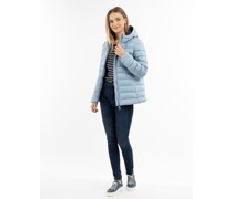 Wattierte Winterjacke  hell