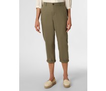 Hose mit Leinen-Anteil  khaki