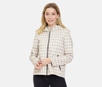 Übergangsjacke  Viskose camel gemustert