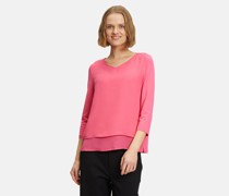 Blusenshirt  Viskose pink