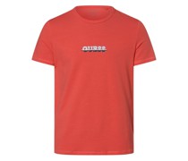 T-Shirt  Baumwolle koralle bedruckt