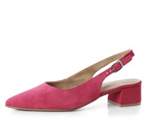 Pumps aus Leder  fuchsia