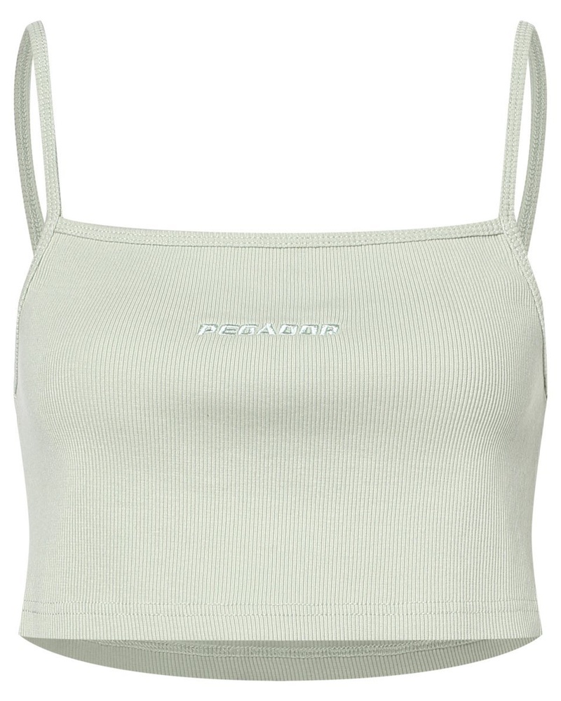 PEGADOR Damen Top Baumwolle lind