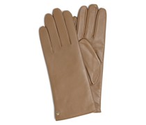 Lederhandschuhe mit Cashmere-Anteil