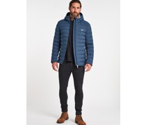 Wattierte Steppjacke  marine