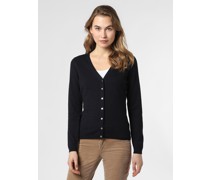 Strickjacke  Baumwolle marine