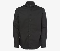 Hemd  Slim Fit Baumwolle schlamm Haifisch