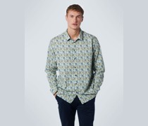 Allover-Print Hemd  Regular Fit Baumwolle  bedruckt