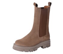 Chelsea-Boots  Leder braun