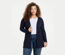 Shirtjacke  Viskose marine