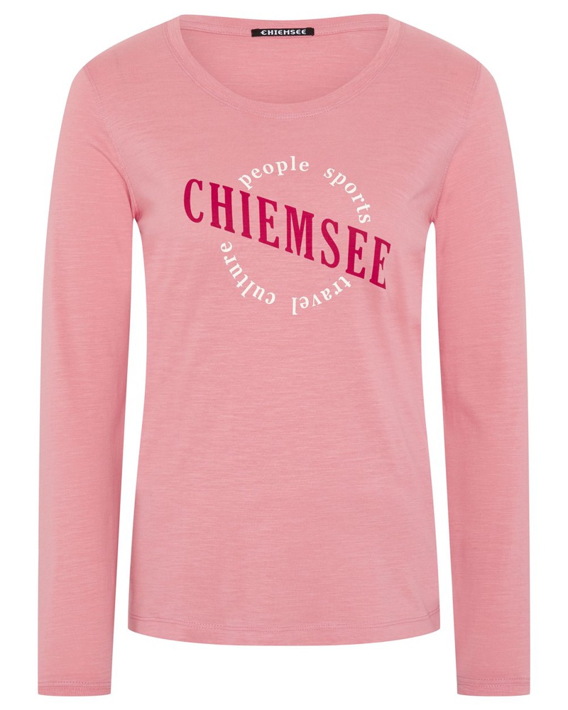 Chiemsee Damen Longsleeve Baumwolle bedruckt