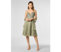 Abendkleid mit Stola  lind